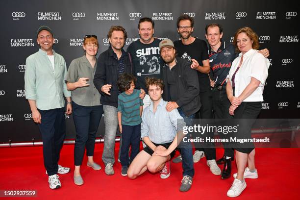 Markus Bölke, Maren Knieling, Ingo Haeb , Charly Hübner, Sammy Scheuritzel, director Lars Jessen, director Jonas Grosch, Frederik von Lüttichau and...