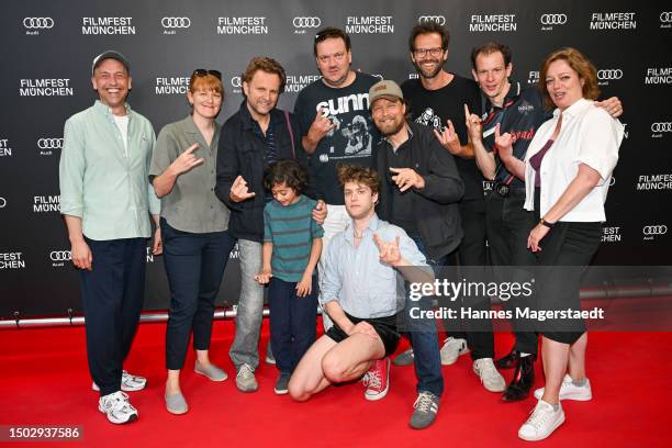 Markus Bölke, Maren Knieling, Ingo Haeb , Charly Hübner, Sammy Scheuritzel, director Lars Jessen, director Jonas Grosch, Frederik von Lüttichau and...