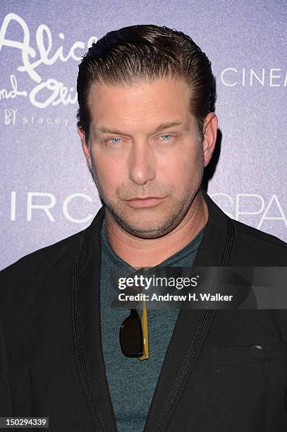 Stephen Baldwin attends The Cinema Society with Circa and Alice & Olivia screening of "Sparkle" at Tribeca Grand Hotel on August 14, 2012 in New York...