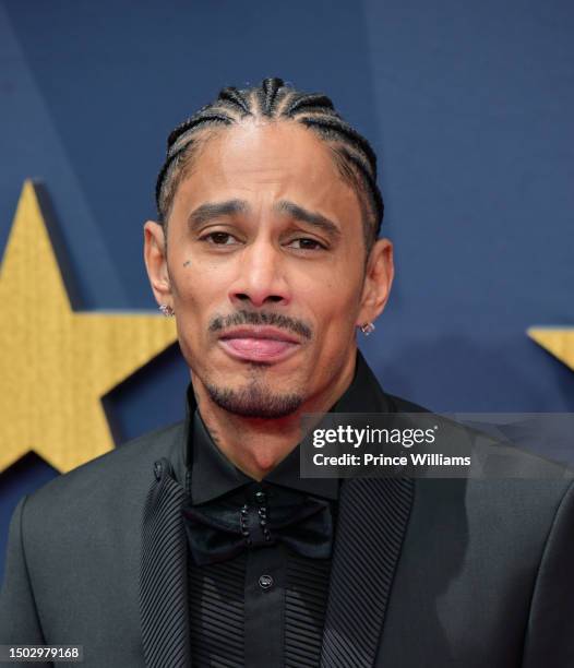 Layzie Bone arrives to the 2023 BET Awards at Microsoft Theater on June 25, 2023 in Los Angeles, California.