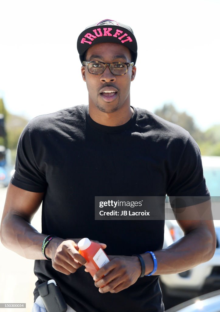 Celebrity Sightings In Los Angeles - August 14 2012
