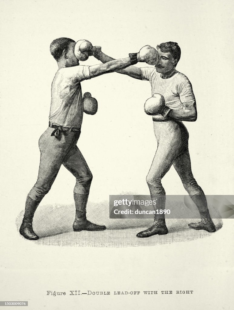 Positions In Boxing History Of Boxing Two Boxers Boxing Positions Double Lead Off With The ...