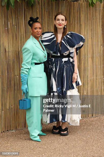 Golda Rosheuvel seen attending The Serpentine Summer Party 2023 at The Serpentine Gallery on June 27, 2023 in London, England.