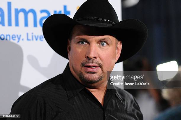 Garth Brooks attends the "Teachers Rock" benefit at Nokia Theatre L.A. Live on August 14, 2012 in Los Angeles, California.