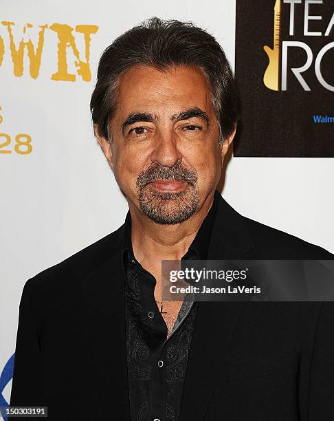 Actor Joe Mantegna attends the "Teachers Rock" benefit at Nokia Theatre L.A. Live on August 14, 2012 in Los Angeles, California.