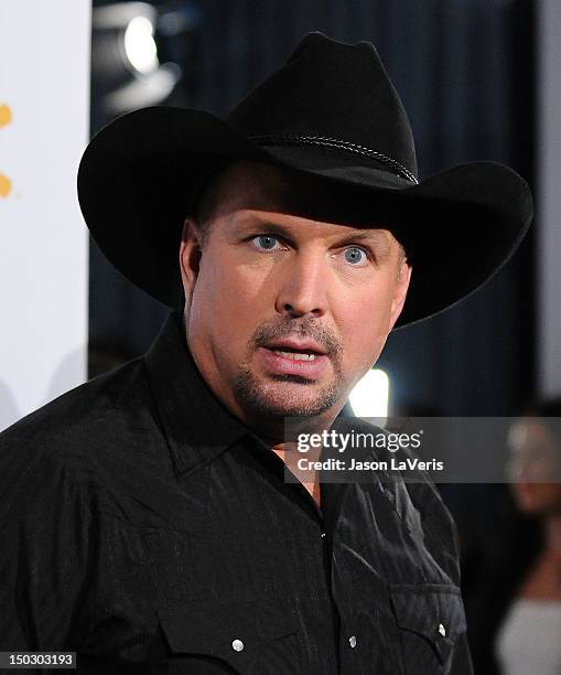 Garth Brooks attends the "Teachers Rock" benefit at Nokia Theatre L.A. Live on August 14, 2012 in Los Angeles, California.