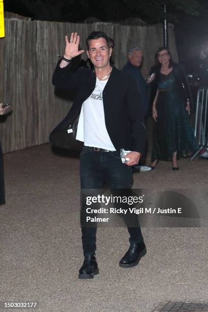 Justin Theroux seen attending The Serpentine Summer Party 2023 at The Serpentine Gallery on June 27, 2023 in London, England.