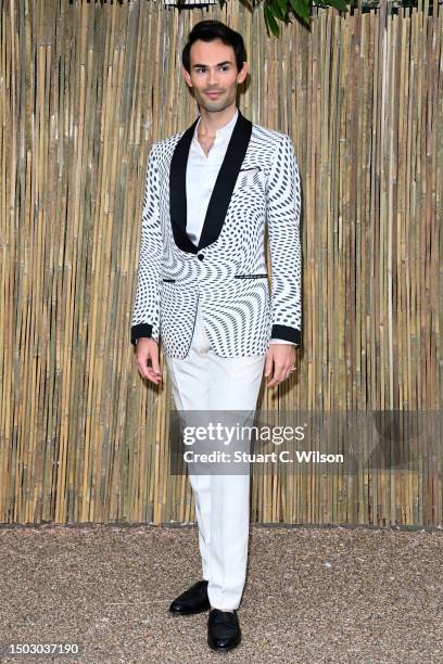 Mark-Francis Vandelli arrives at The Serpentine Gallery Summer Party 2023 at The Serpentine Gallery on June 27, 2023 in London, England.