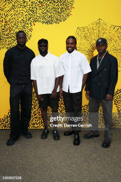 Kazeem Kuteyi , CKTRL and guests attend at The Serpentine Gallery Summer Party 2023 at The Serpentine Gallery on June 27, 2023 in London, England.