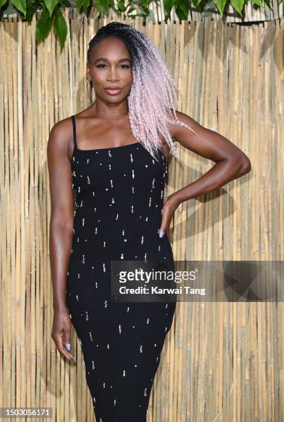 Venus Williams arrives at The Serpentine Gallery Summer Party 2023 at The Serpentine Gallery on June 27, 2023 in London, England.
