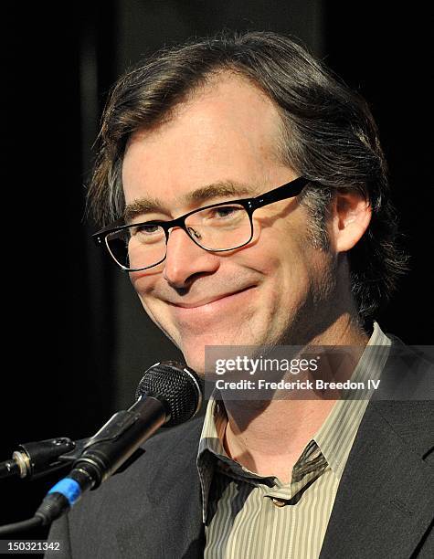 Craig Havighurst attends the 23rd annual International Bluegrass Music awards nominee press conference at The Loveless Barn on August 15, 2012 in...