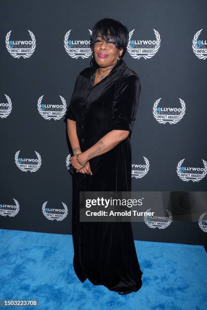 Macy Gray attends the 3rd Annual Hollywood Unlocked Impact Awards at The Beverly Hilton on June 27, 2023 in Beverly Hills, California.