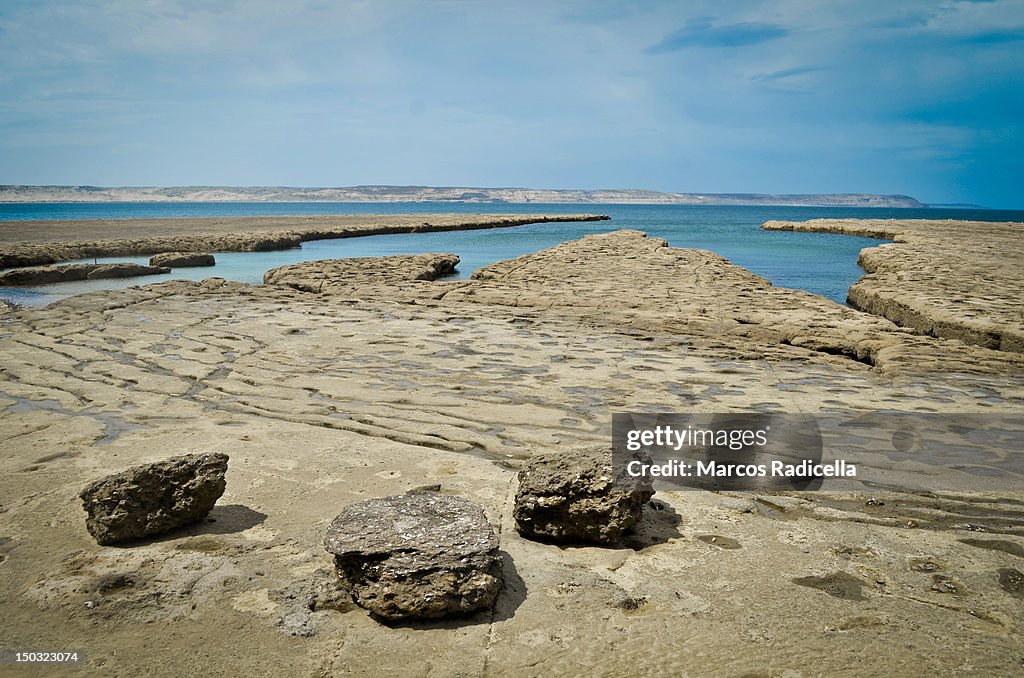 Ocean shore - Patagonia Argentina