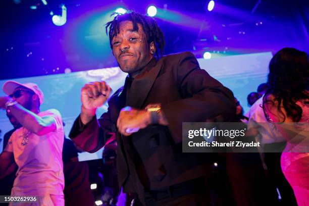 Lil Uzi Vert attends Lil Uzi Vert Hosts Pink Prom at Irving Plaza on June 27, 2023 in New York City.