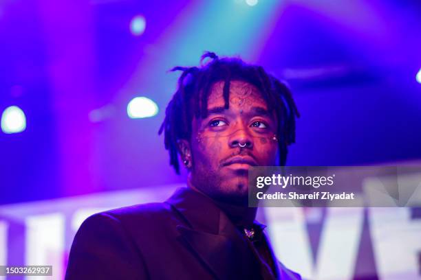 Lil Uzi Vert attends Lil Uzi Vert Hosts Pink Prom at Irving Plaza on June 27, 2023 in New York City.