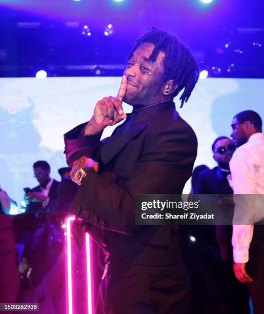 Lil Uzi Vert attends Lil Uzi Vert Hosts Pink Prom at Irving Plaza on June 27, 2023 in New York City.