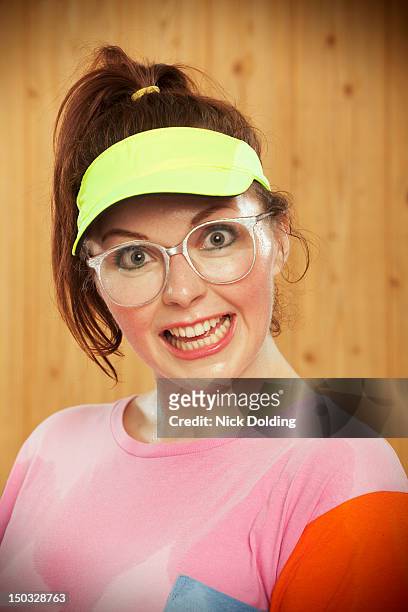 retro sport 48 - cheesy grin stock pictures, royalty-free photos & images
