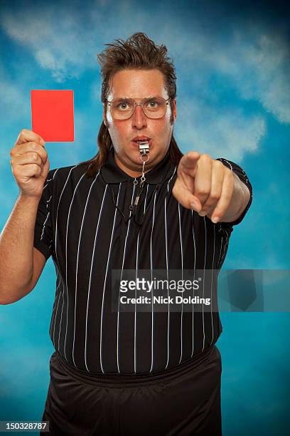 retro sport 58 - referee stripes stock pictures, royalty-free photos & images