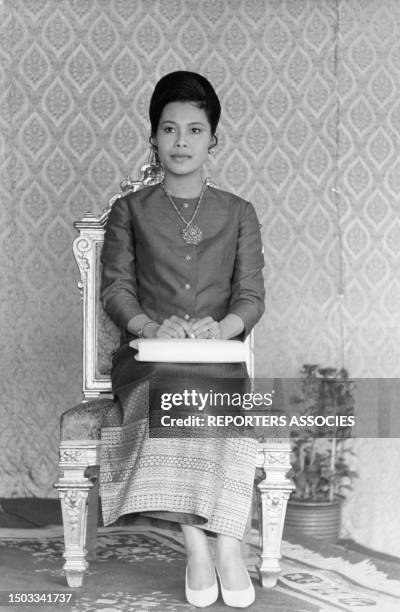 Sirikit Kitiyakara, Reine de Thaïlande, dans les années 60.