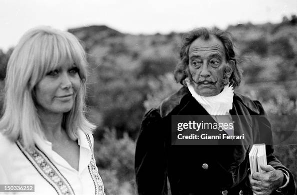 Salvador Dali and Amanda Lear Salvador Dali and Amanda Lear