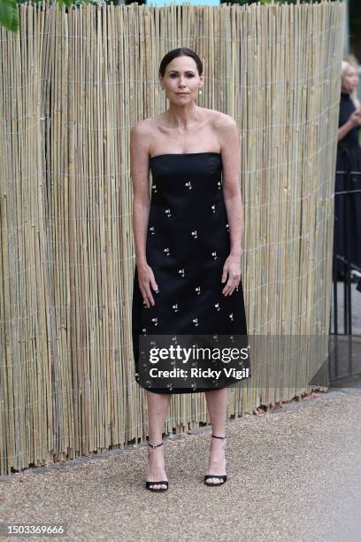Minnie Driver seen attending The Serpentine Summer Party 2023 at The Serpentine Gallery on June 27, 2023 in London, England.