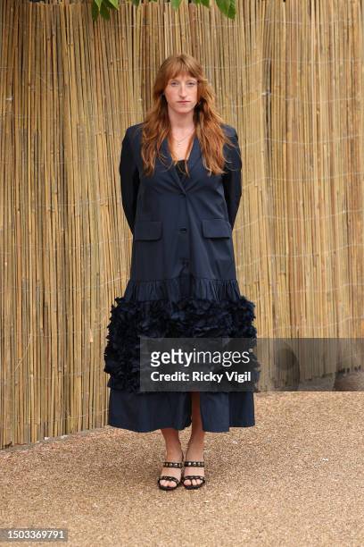 Molly Goddard seen attending The Serpentine Summer Party 2023 at The Serpentine Gallery on June 27, 2023 in London, England.