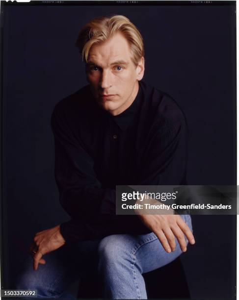 Actor Julian Sands poses for a portrait in 1994 in New York City.