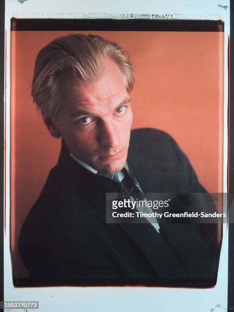Actor Julian Sands poses for a portrait in 1989 in New York City.