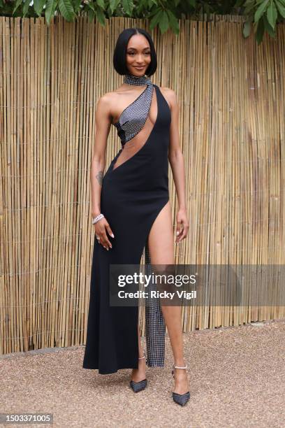 Jourdan Dunn seen attending The Serpentine Summer Party 2023 at The Serpentine Gallery on June 27, 2023 in London, England.