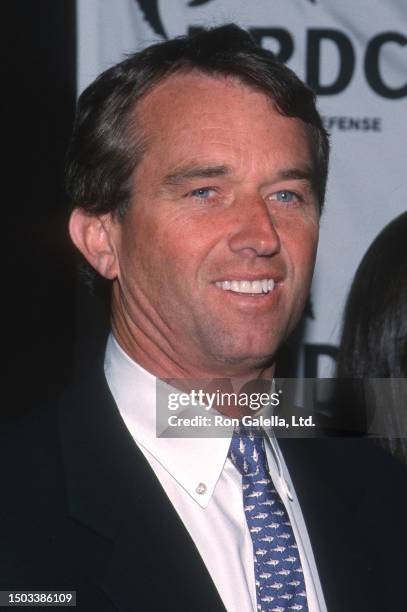American lawyer Robert F Kennedy Jr attends a Forces for Nature gala at Lincoln Center, New York, New York, April 10, 2000.