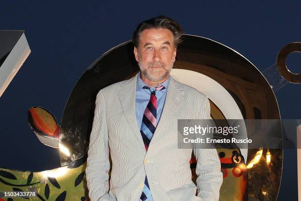 William Baldwin attends the red carpet at the 69th Taormina Film Festival on June 28, 2023 in Taormina, Italy.