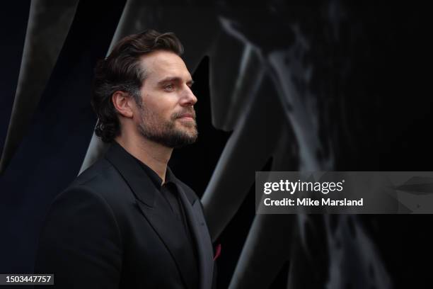 Henry Cavill attends "The Witcher" Season 3 UK Premiere at The Now Building at Outernet London on June 28, 2023 in London, England.