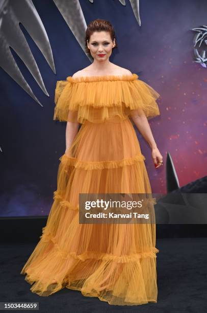 MyAnna Buring attends "The Witcher" Season 3 UK Premiere at The Now Building at Outernet London on June 28, 2023 in London, England.