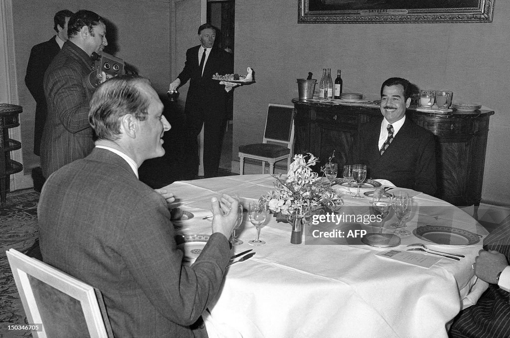 FRANCE-IRAQ-CHIRAC-SADDAM HUSSEIN