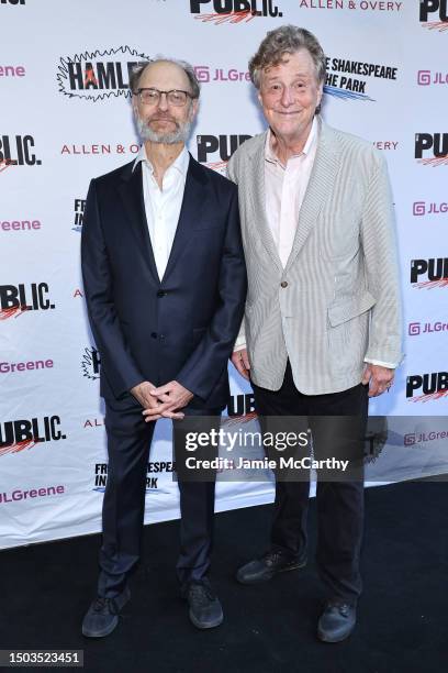 David Hyde Pierce attends the Opening Night Of Free Shakespeare In The Park's "Hamlet" at Delacorte Theater on June 28, 2023 in New York City.