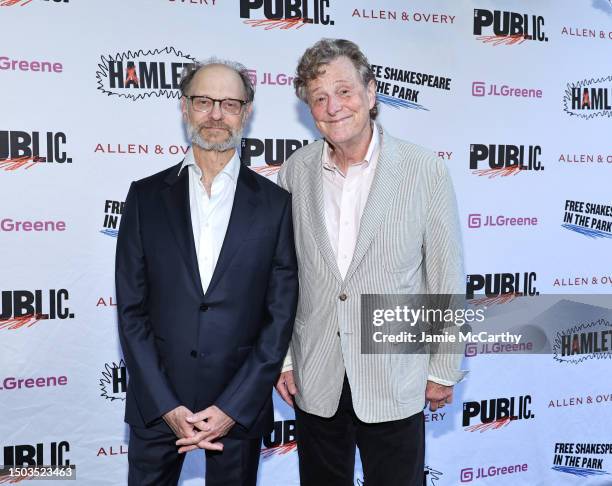 David Hyde Pierce attends the Opening Night Of Free Shakespeare In The Park's "Hamlet" at Delacorte Theater on June 28, 2023 in New York City.