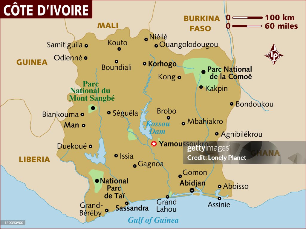 Abidjan Map abidjan-map