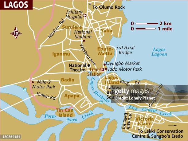 map of lagos. - algarve portugal stock-grafiken, -clipart, -cartoons und -symbole