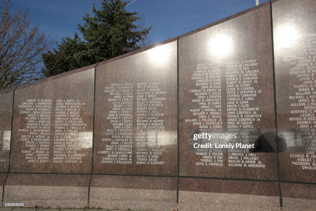 Vietnam War Memorial at Naval and Military Park.