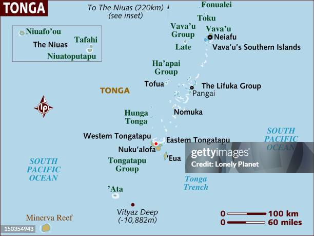 map of tonga. - eua stock illustrations