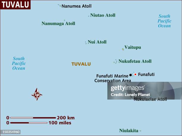 map of tuvalu. - tuvalu stock-grafiken, -clipart, -cartoons und -symbole