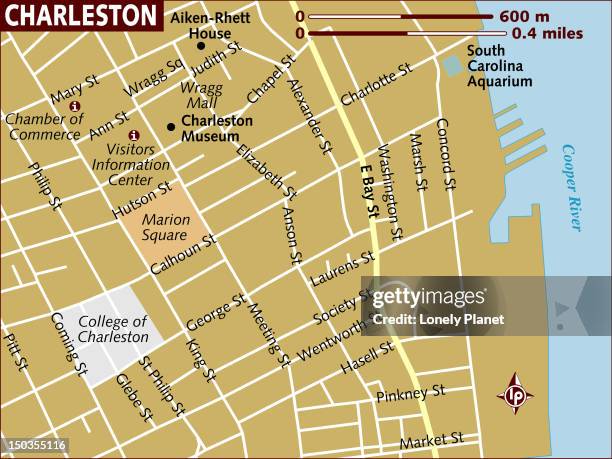 Charleston Map Photos and Premium High Res Pictures - Getty Images