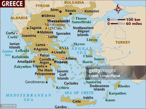 Greek Map Icon Illustrations, cliparts, dessins animés et icônes de Greek Islands Map ...