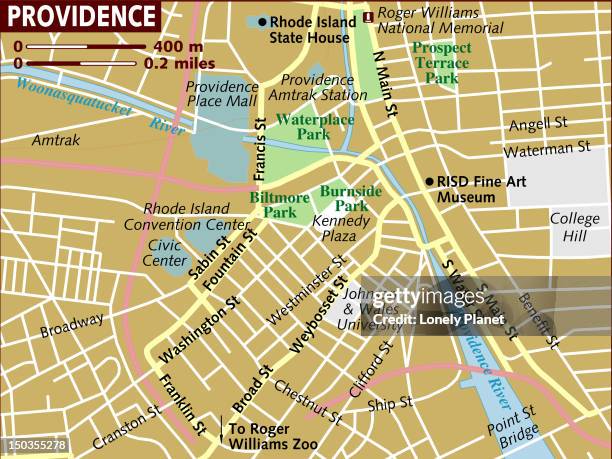 Providence Renton Map Map Of Providence High-Res Vector Graphic - Getty Images