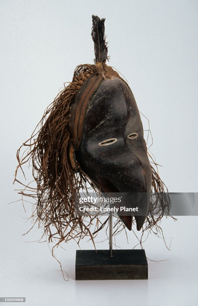 Traditional Dan mask from Liberia.