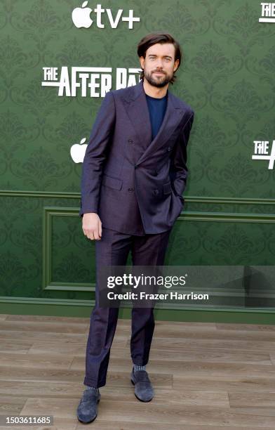 Jack Whitehall attends the red carpet premiere for Apple TV+'s "The Afterparty" at Regency Bruin Theatre on June 28, 2023 in Los Angeles, California.