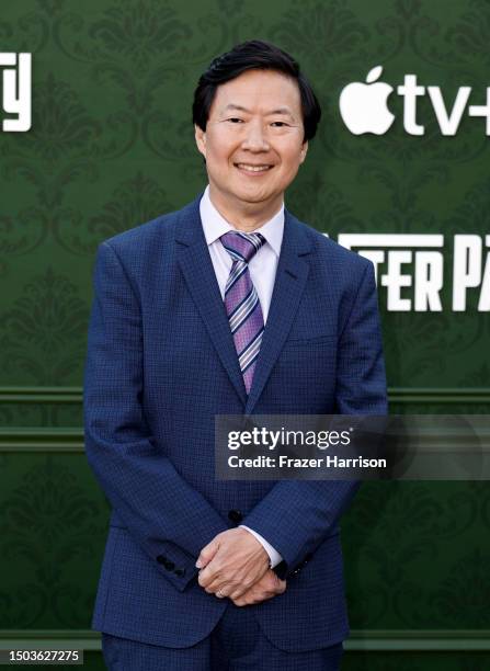 Ken Jeong attends the red carpet premiere for Apple TV+'s "The Afterparty" at Regency Bruin Theatre on June 28, 2023 in Los Angeles, California.