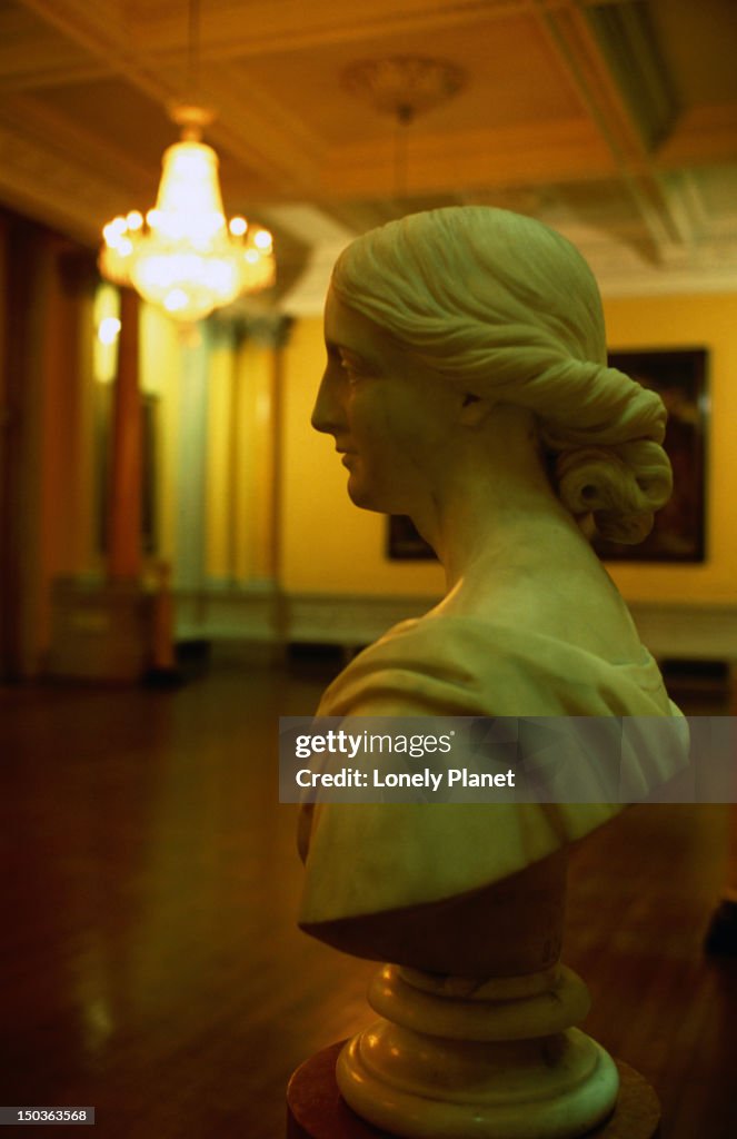 Bust in National Gallery.