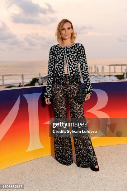 Ana Girardot attends the opening dinner during the 1st "Nouvelles vagues" International Biarritz Film Festival on June 28, 2023 in Biarritz, France.