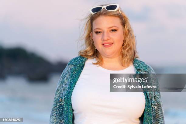 Francesca Scorsese attends the opening dinner during the 1st "Nouvelles vagues" International Biarritz Film Festival on June 28, 2023 in Biarritz,...